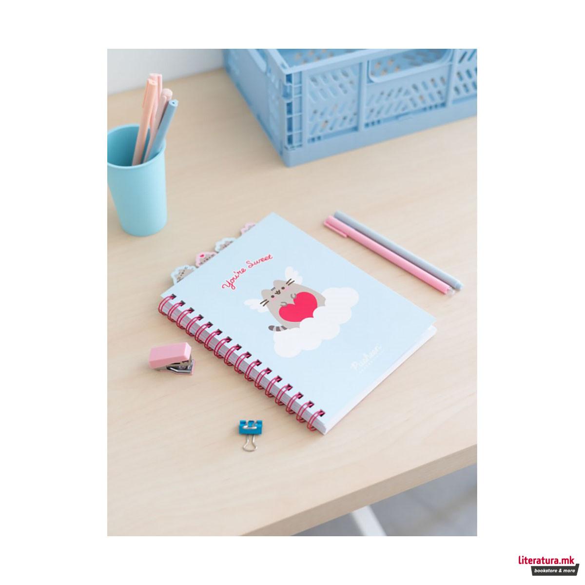 Нотес A5, Pusheen - Purrfect Love 