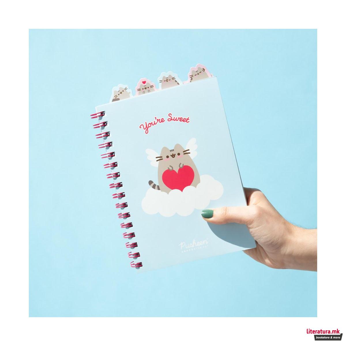 Нотес A5, Pusheen - Purrfect Love 