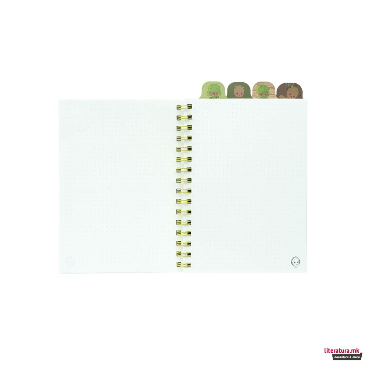 Нотес A5, Marvel - Groot 