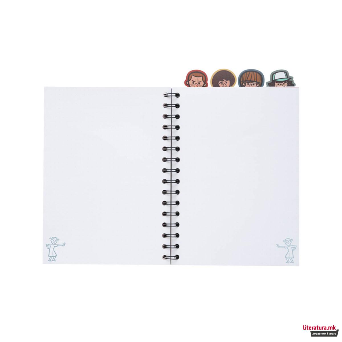 Нотес A5, Stranger Things 