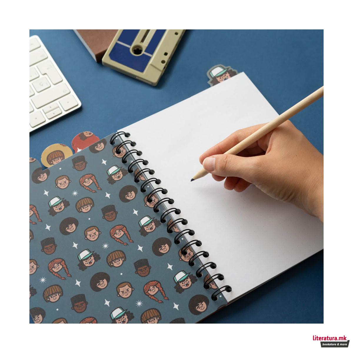 Нотес A5, Stranger Things 