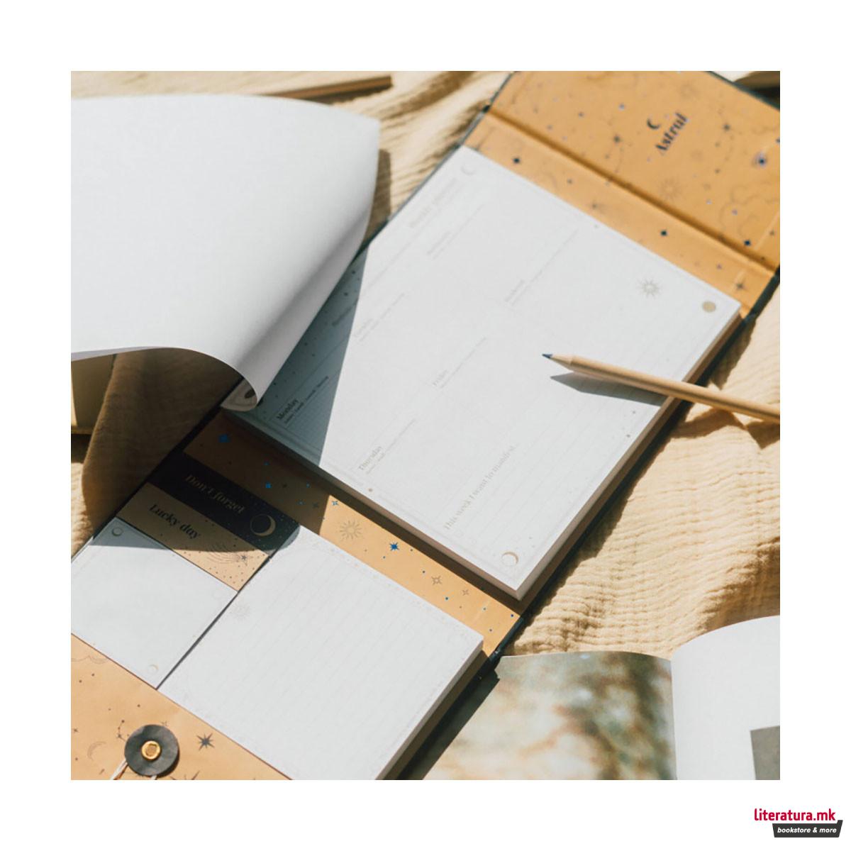 Неделен планер со мемо ливчиња, Astral 