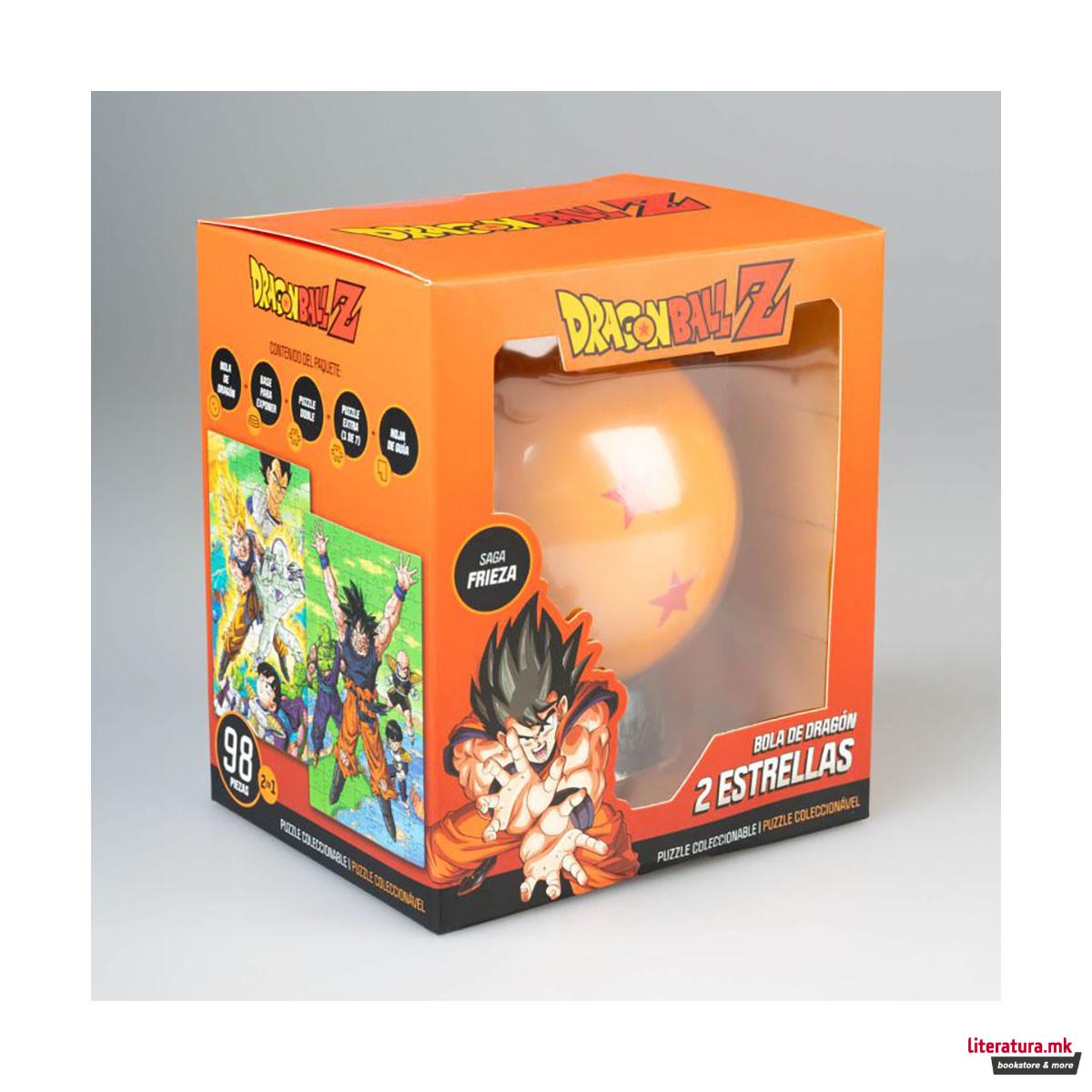 Двострана сложувалка, Dragon Ball Z - Two Star Ball, 98 парчиња 
