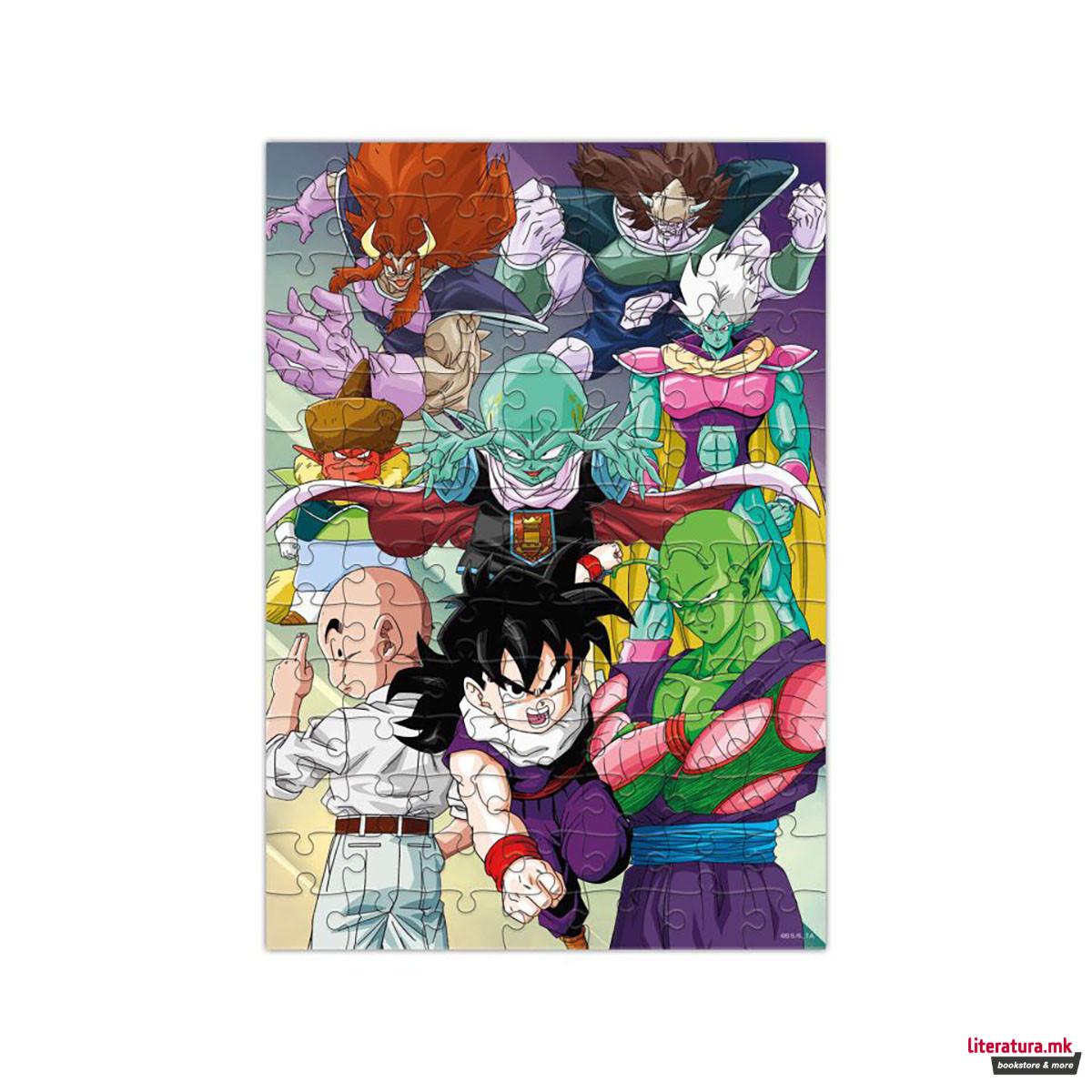 Двострана сложувалка, Dragon Ball Z - Three Star Ball, 98 парчиња 