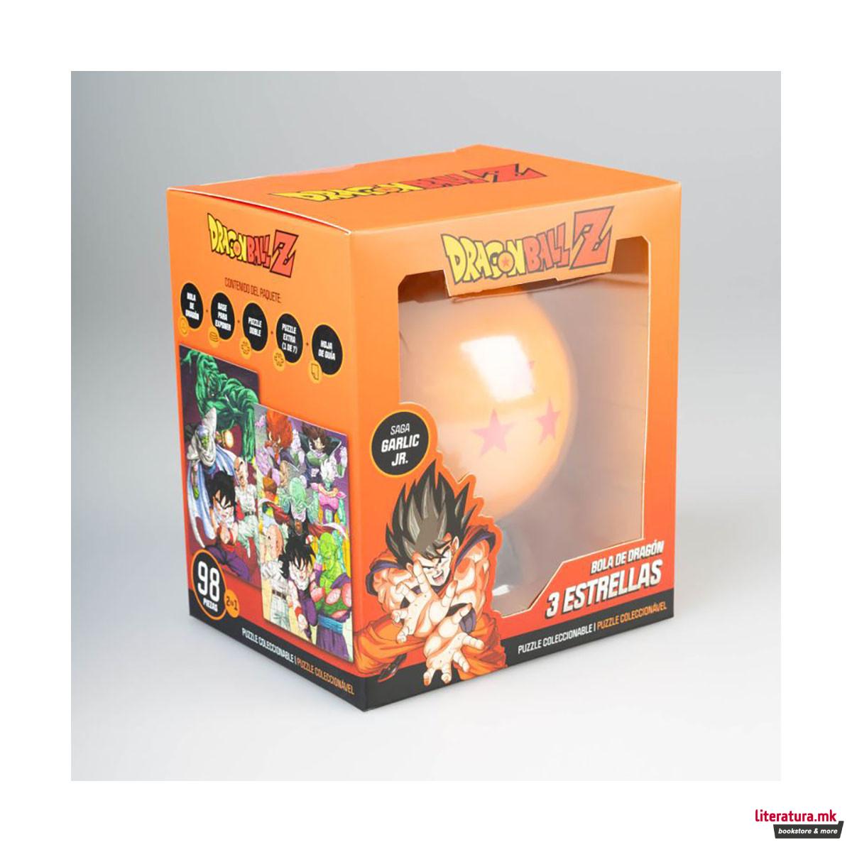 Двострана сложувалка, Dragon Ball Z - Three Star Ball, 98 парчиња 