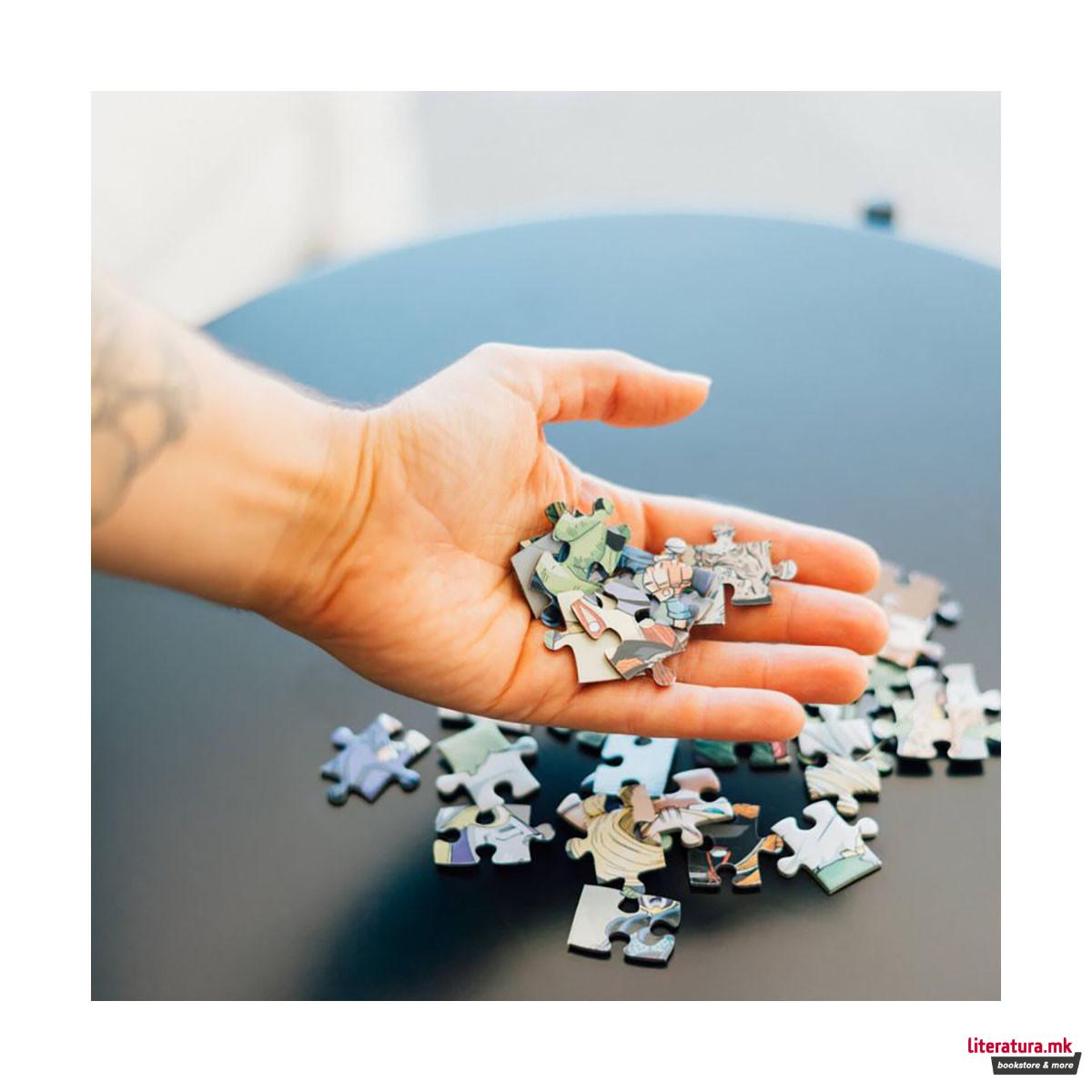 Двострана сложувалка, Dragon Ball Z - Four Star Ball, 98 парчиња 