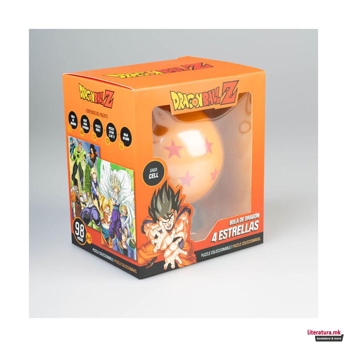 Двострана сложувалка, Dragon Ball Z - Four Star Ball, 98 парчиња 