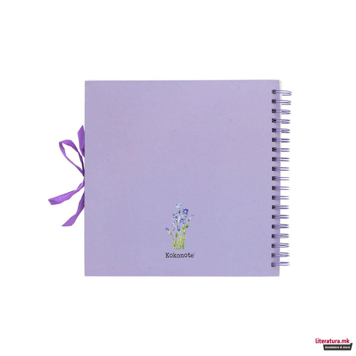 Скрапбук албум, Wild Flowers, 40 страници 