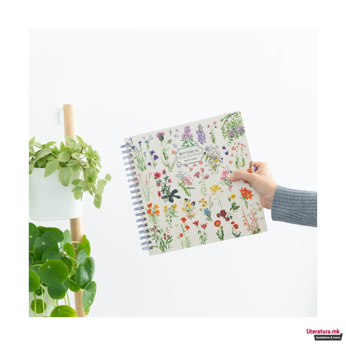 Скрапбук албум, Wild Flowers, 40 страници 