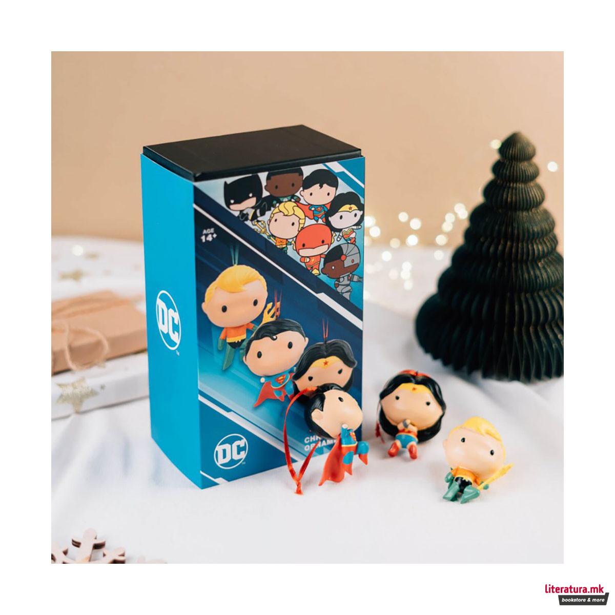 Сет од 3 лампиони, DC: Superman, Wonder Woman & Aquaman 