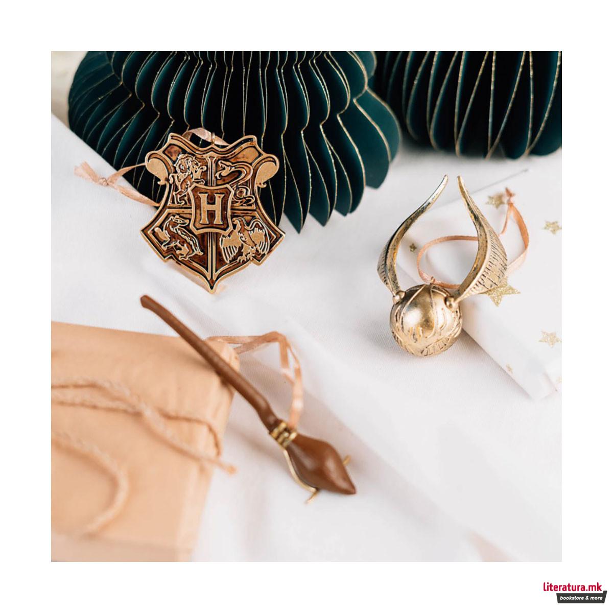 Сет од 3 лампиони, Harry Potter - Golden Snitch, Nimbus 2000 & Hogwarts Crest 