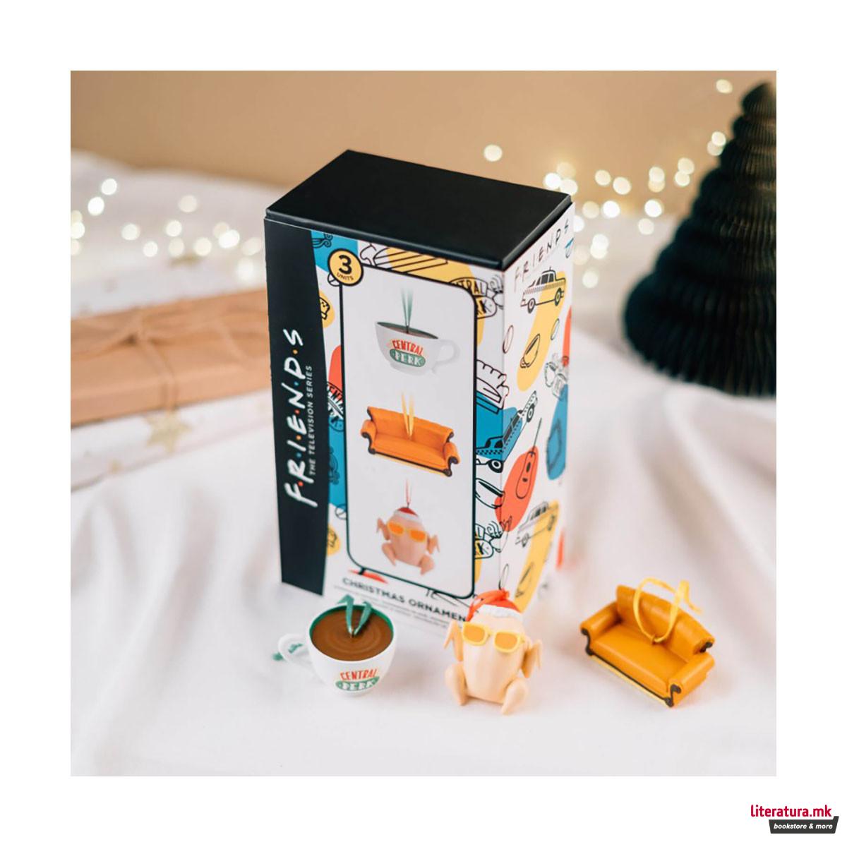 Сет од 3 лампиони, Friends - Central Perk Mug, Turkey & Sofa 