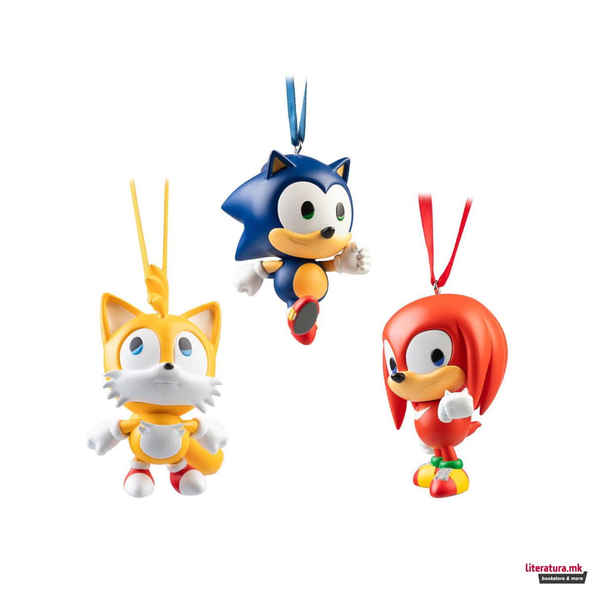Сет од 3 лампиони, Sonic The Hedgehog - Sonic, Tails & Knuckles 