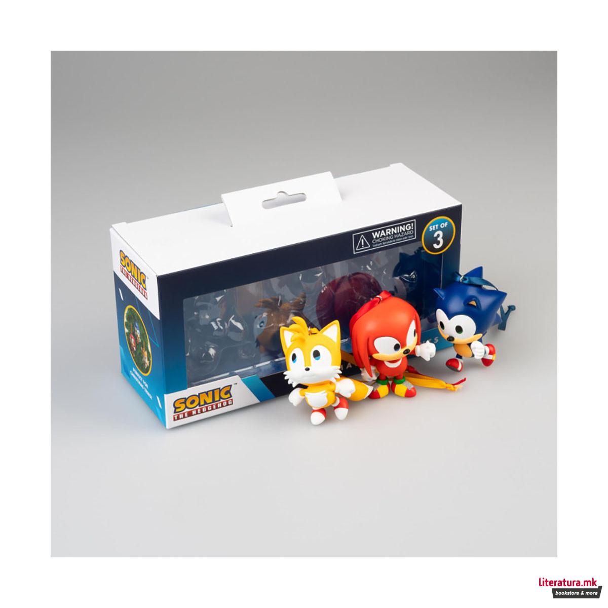 Сет од 3 лампиони, Sonic The Hedgehog - Sonic, Tails & Knuckles 