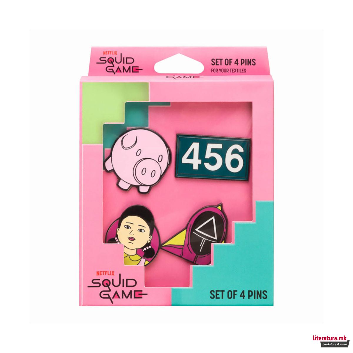 Сет од 4 беџови, Squid Game 