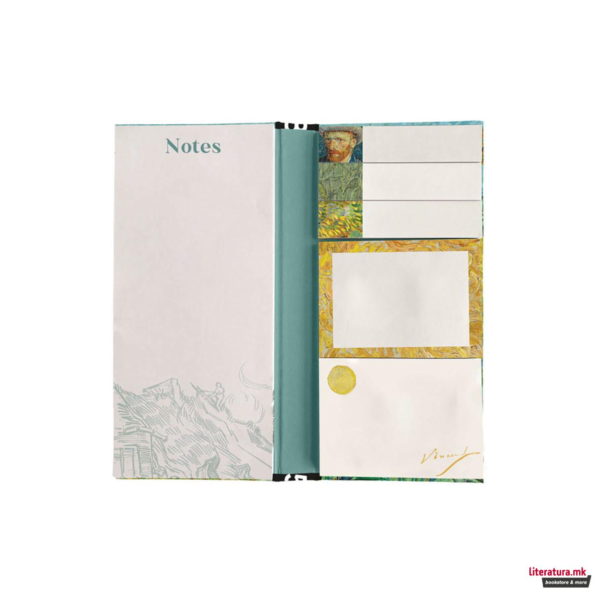 Сет од самолепливи мемо-ливчиња, Van Gogh Museum 