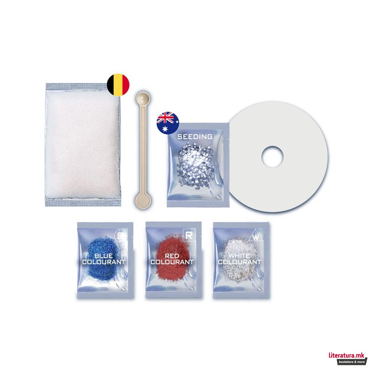 СТЕМ сет, Crystal Growing Colour Changing Light Up Display 