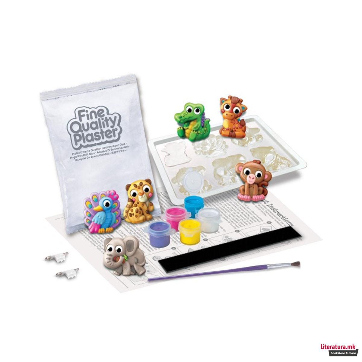 Сет за изработка, Mould & Paint: Googly Eyes Animals 