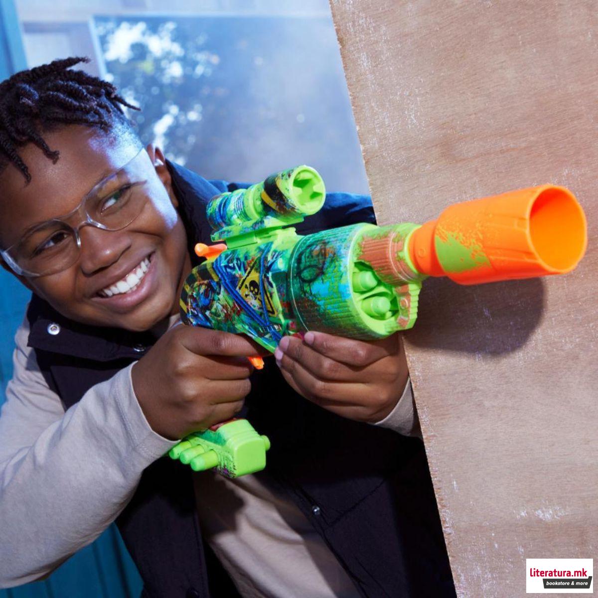 Пиштол со мека муниција, NERF Zombie Driller 