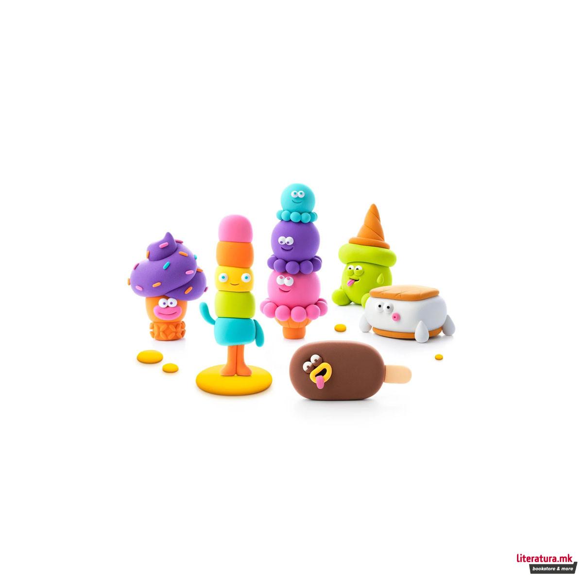 Сет за изработка со глина Nice Ice Cream 