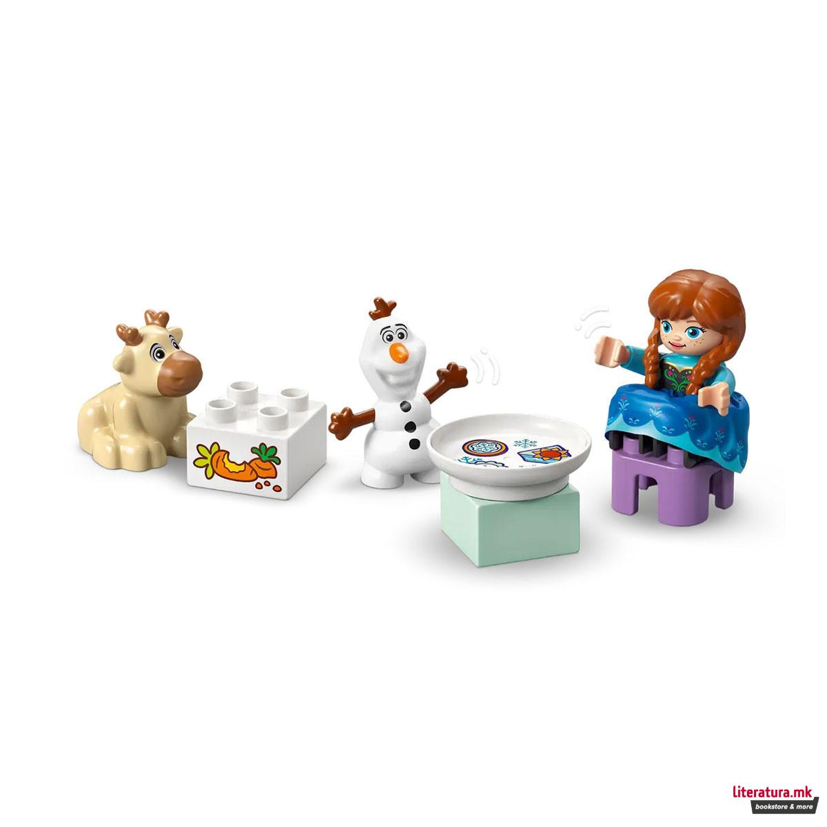 LEGO коцки, Duplo, Anna and Elsa's Frozen Castle Party 