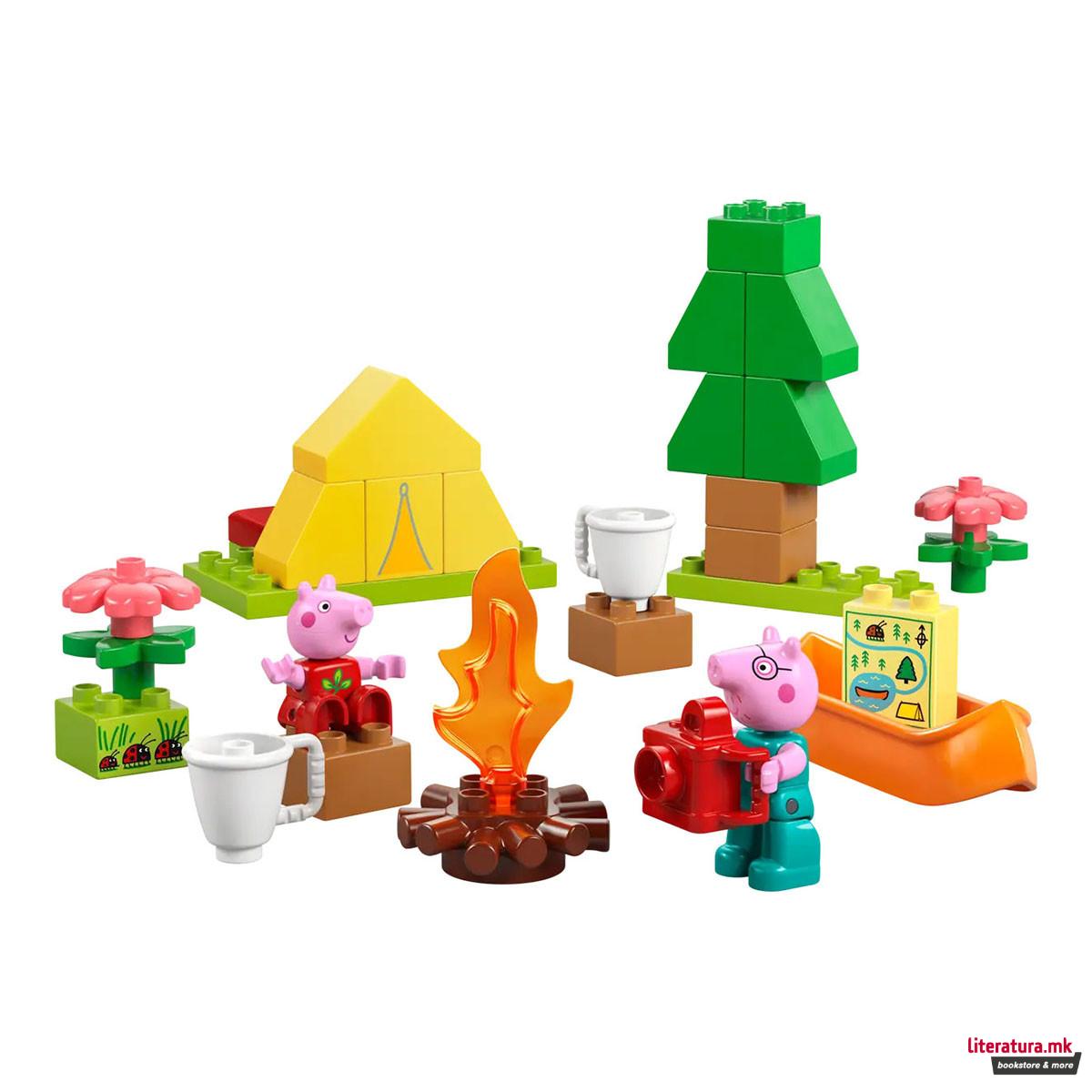 LEGO коцки, Peppa Pig, Camping Trip 
