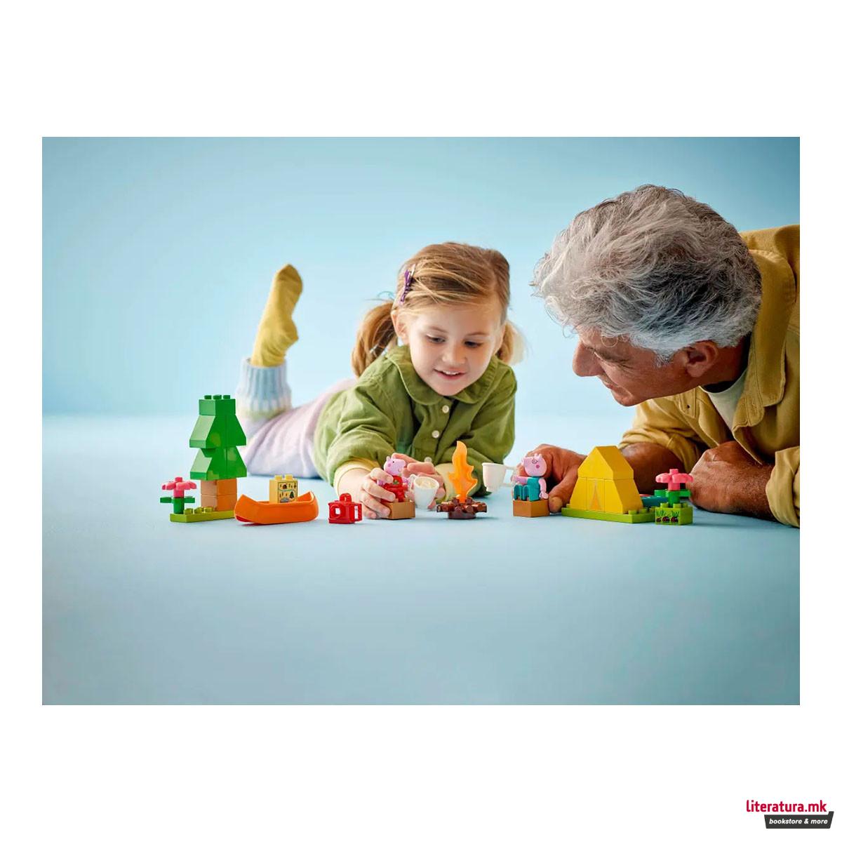 LEGO коцки, Peppa Pig, Camping Trip 