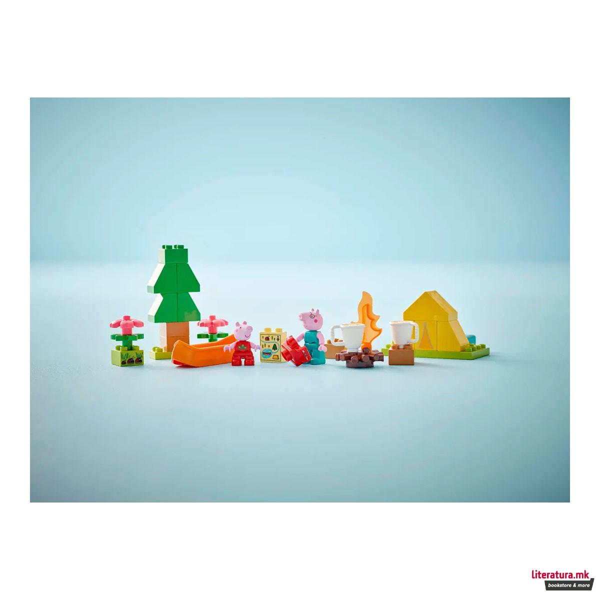 LEGO коцки, Peppa Pig, Camping Trip 