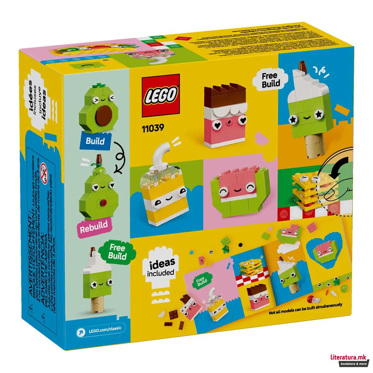 LEGO коцки, Classic, Creative Food Friends 