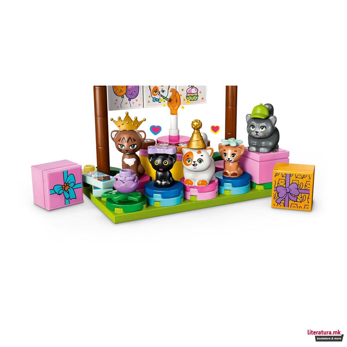 LEGO коцки, Friends, Cat Birthday Party & Tree House 