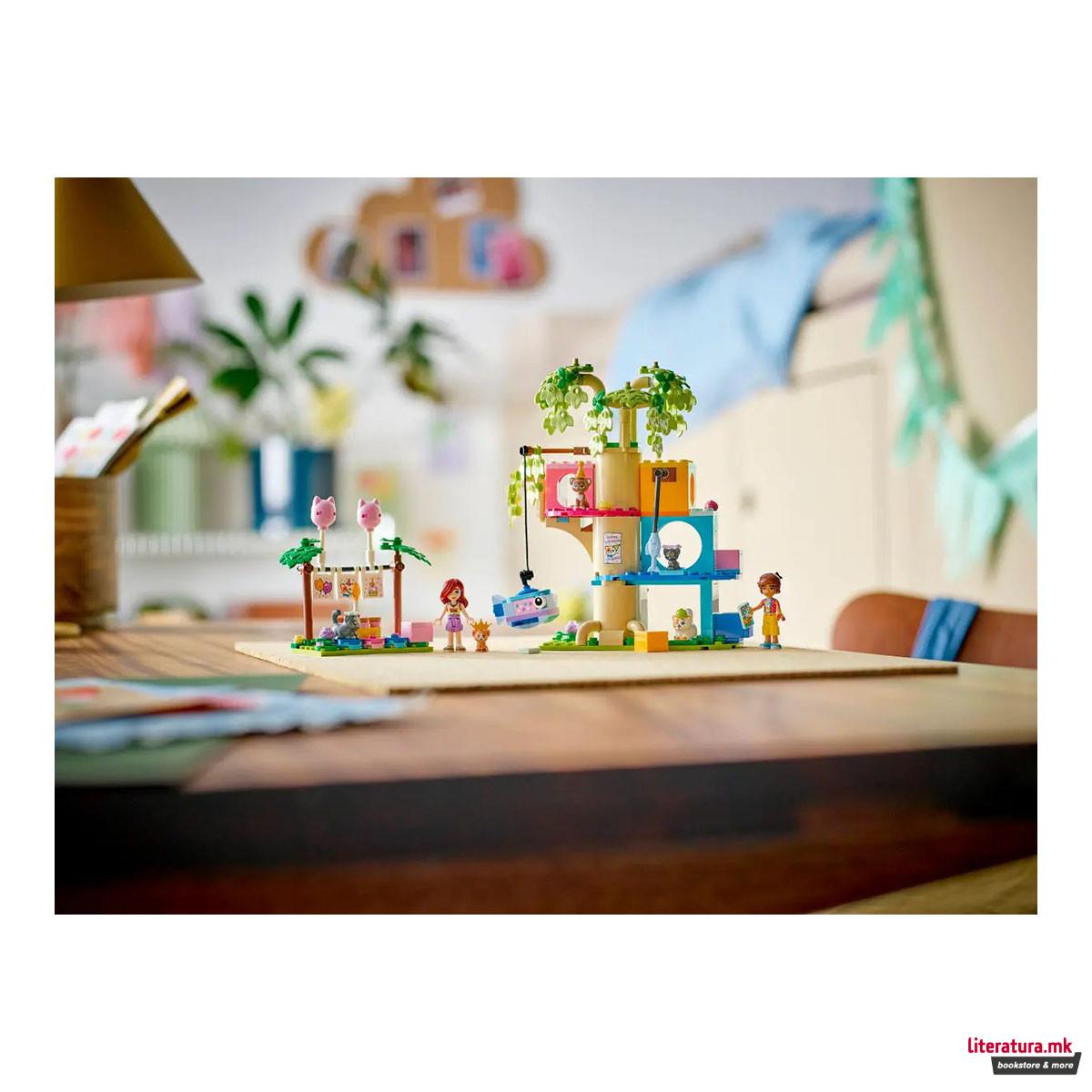 LEGO коцки, Friends, Cat Birthday Party & Tree House 