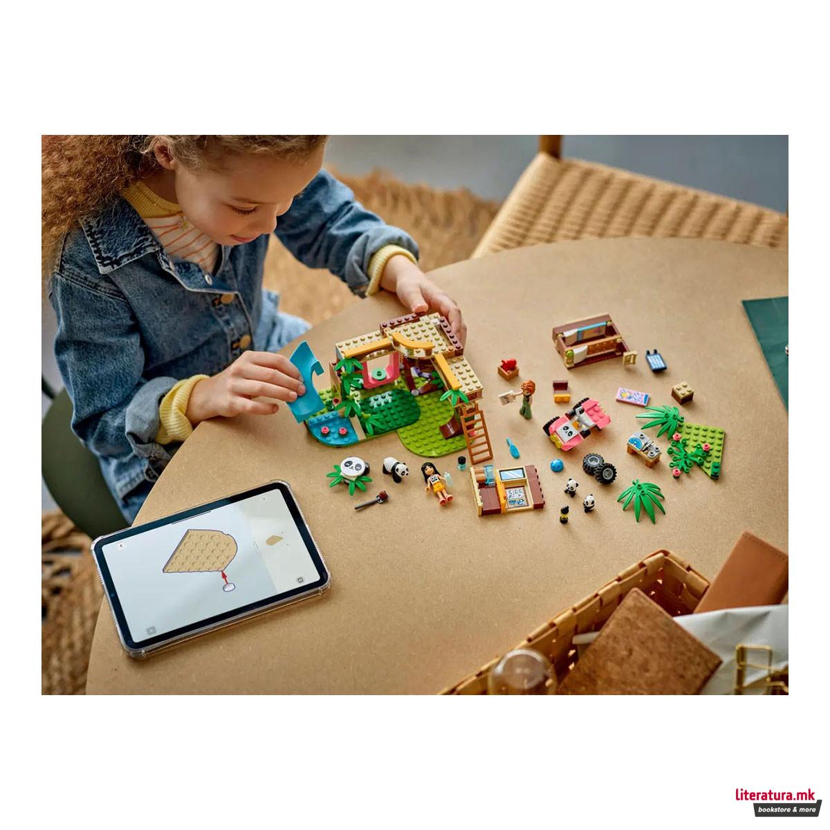 LEGO коцки, Friends, Panda Sanctuary Animal Care 