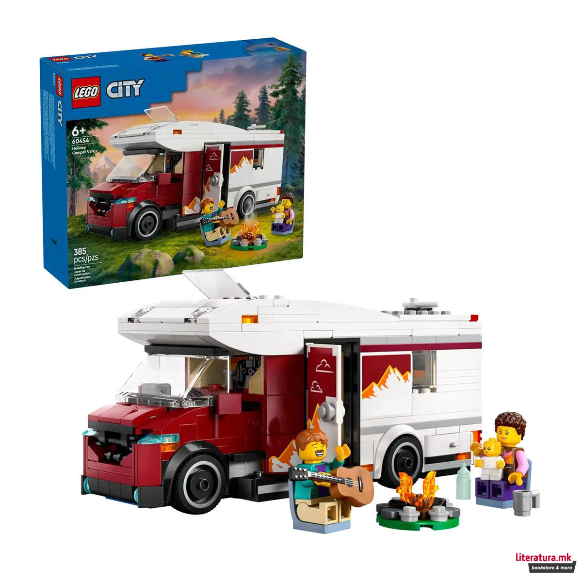 LEGO коцки, City, Holiday Adventure Camper Van 