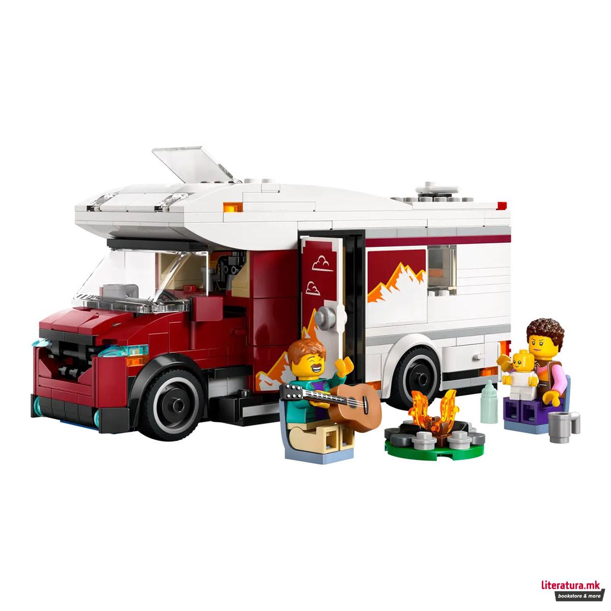 LEGO коцки, City, Holiday Adventure Camper Van 