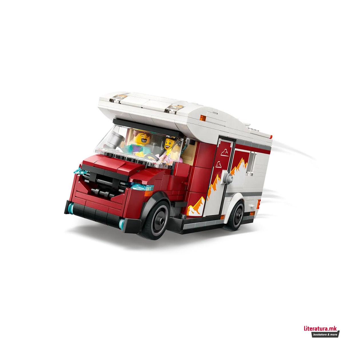 LEGO коцки, City, Holiday Adventure Camper Van 