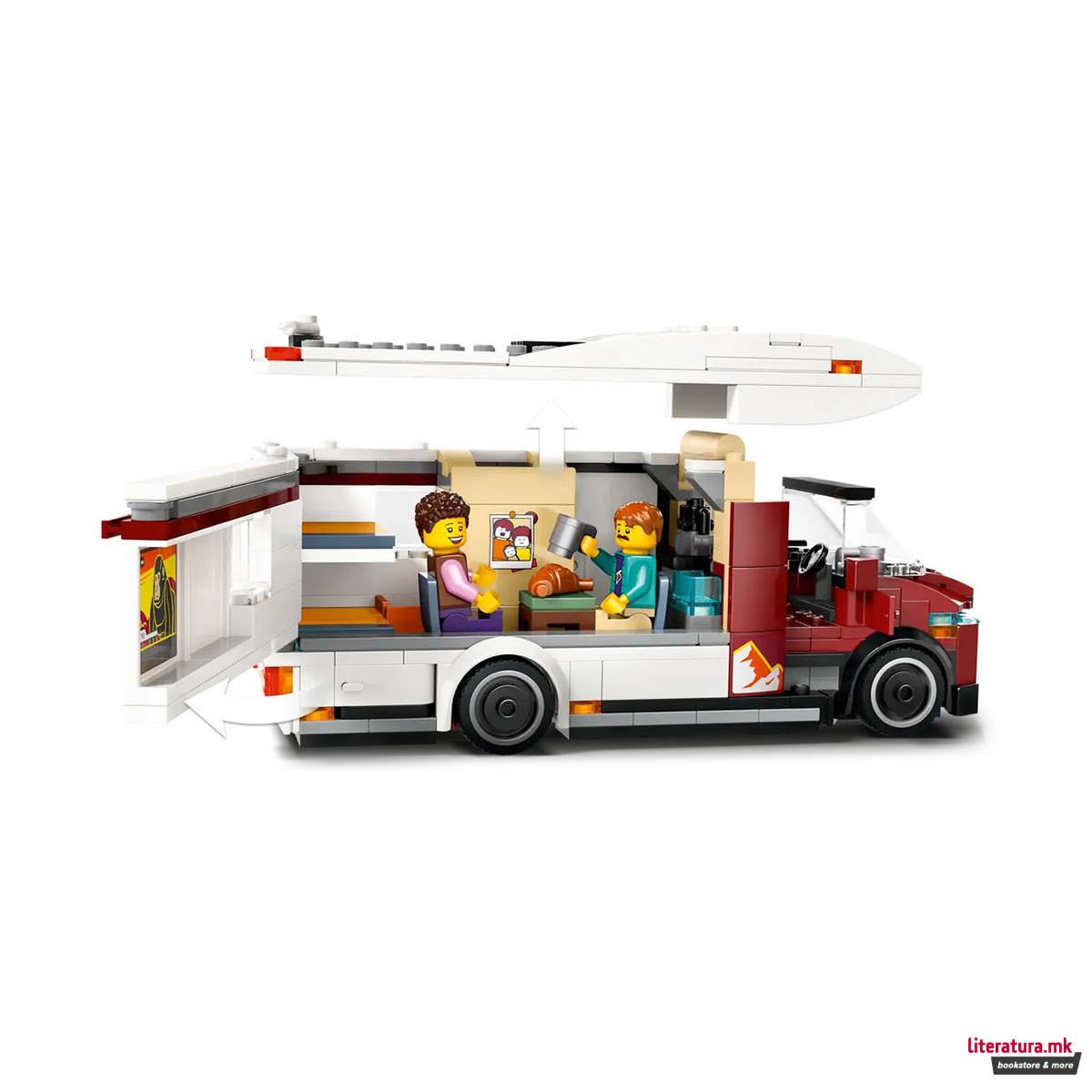 LEGO коцки, City, Holiday Adventure Camper Van 