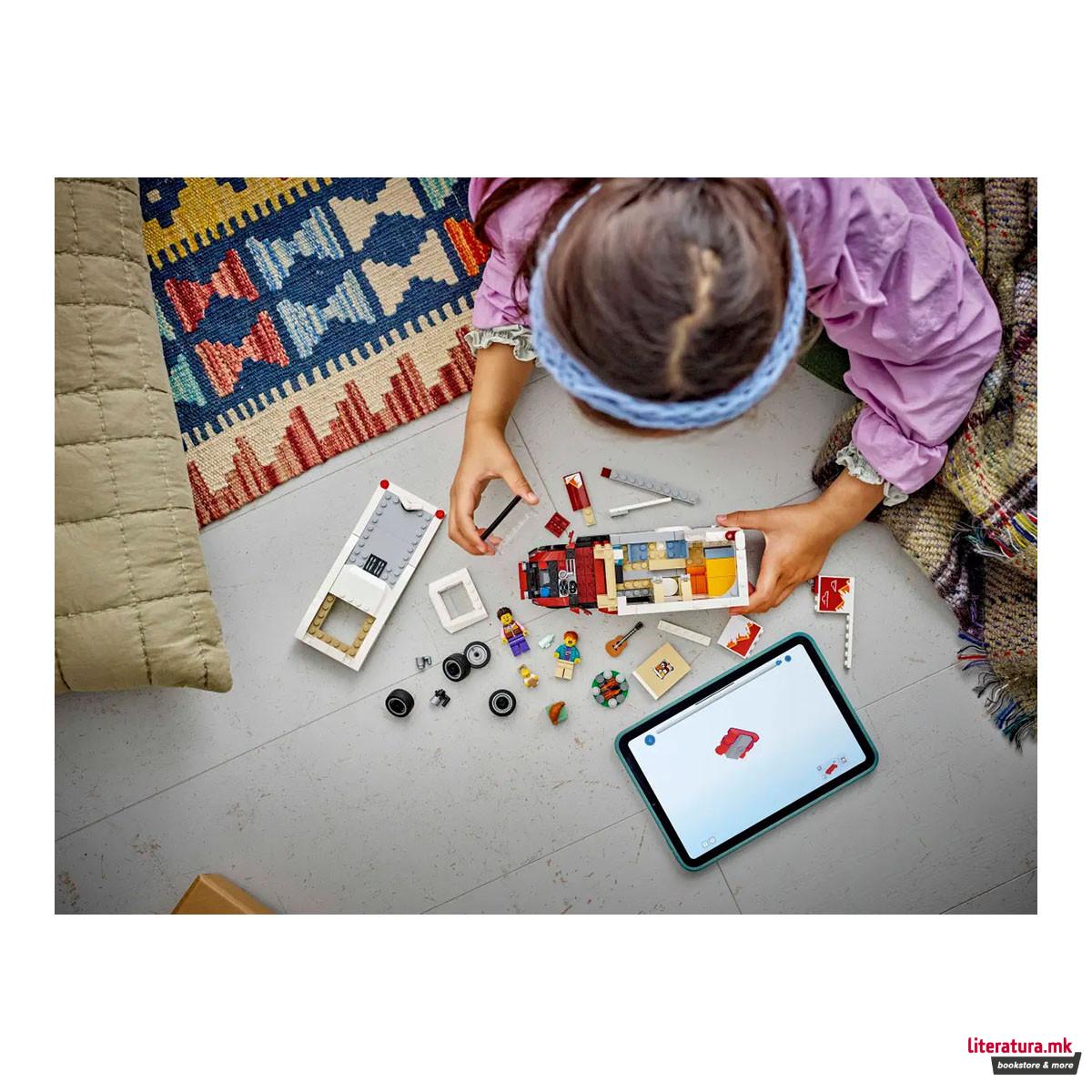 LEGO коцки, City, Holiday Adventure Camper Van 