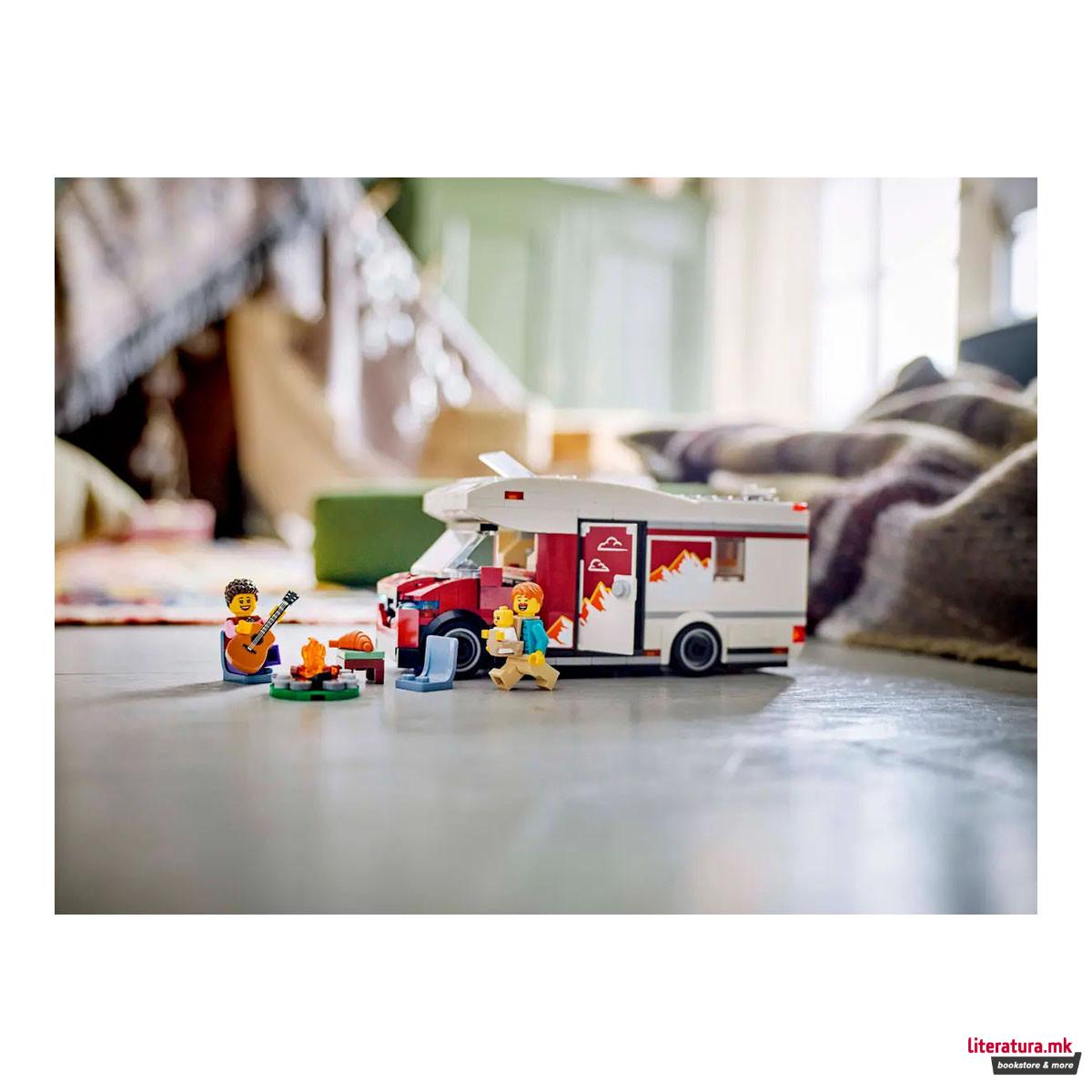 LEGO коцки, City, Holiday Adventure Camper Van 