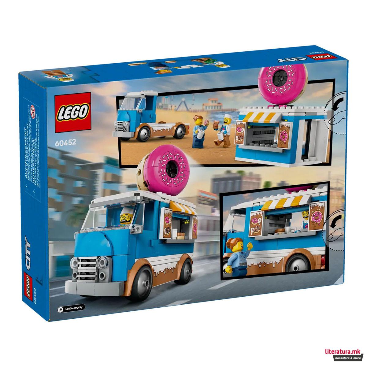 LEGO коцки, City, Donut Truck 