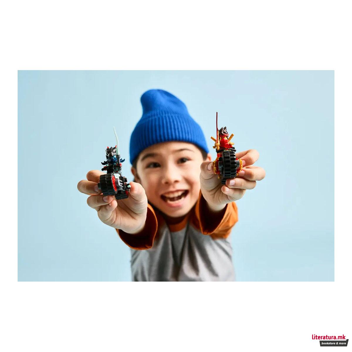 LEGO коцки, Ninjago, Kai's Motorcycle Speed Race 