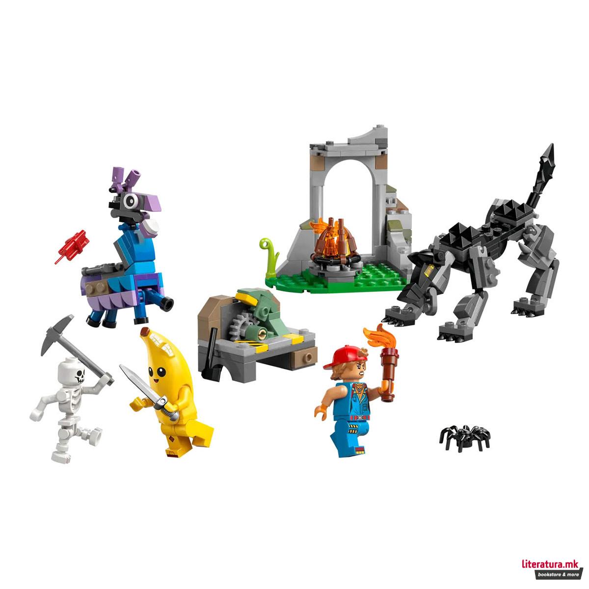 LEGO коцки, Fortnite, Peely & Sparkplug's Camp 