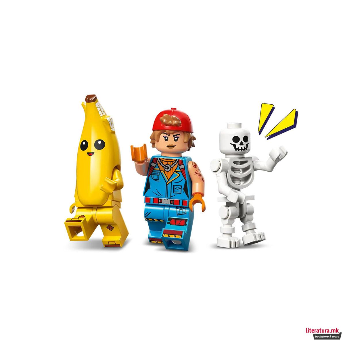 LEGO коцки, Fortnite, Peely & Sparkplug's Camp 