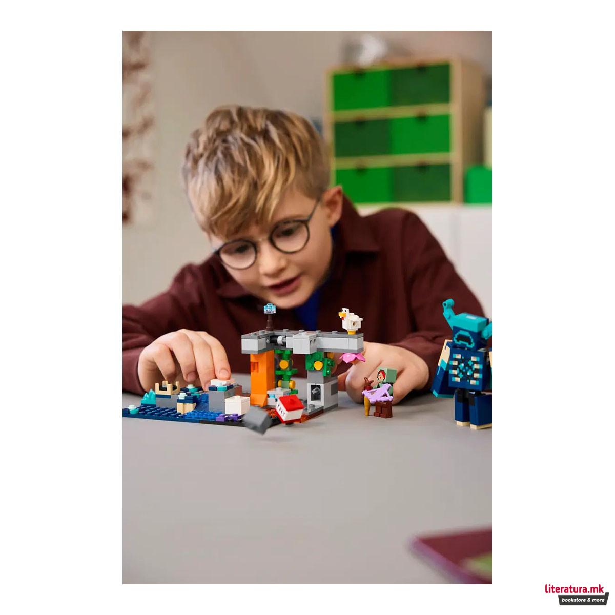 LEGO коцки, Minecraft, The Warden Encounter 