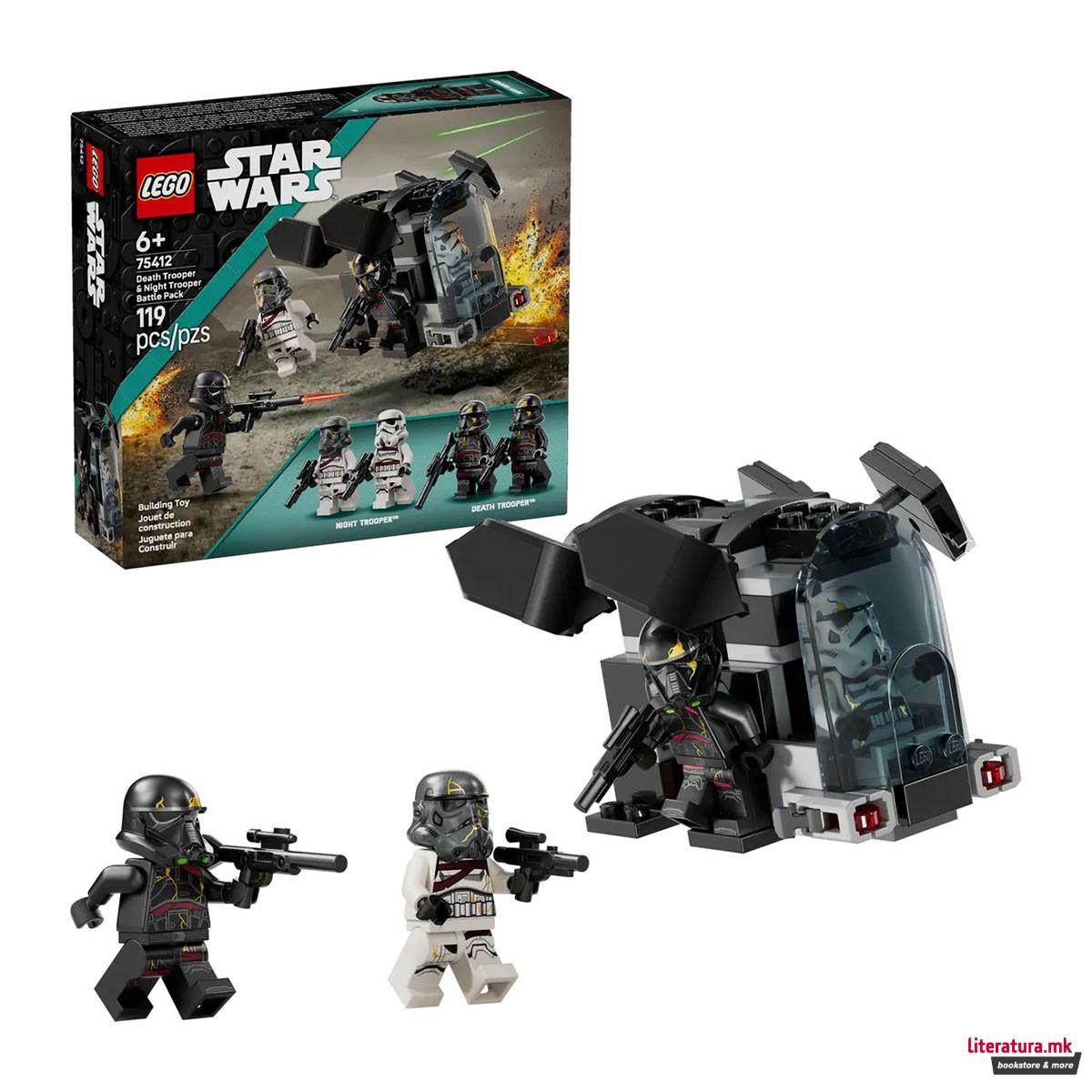 LEGO коцки, Star Wars, Death Trooper & Night Trooper Battle Pack 