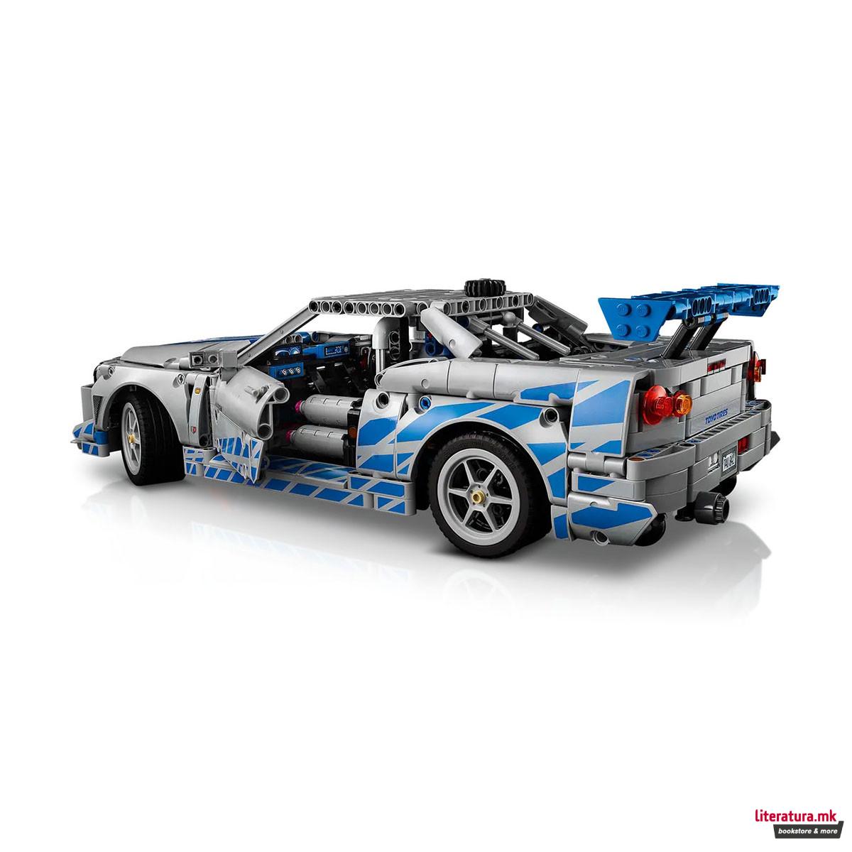 LEGO коцки, Technic, 2 Fast 2 Furious Nissan Skyline GT-R (R34) Car 
