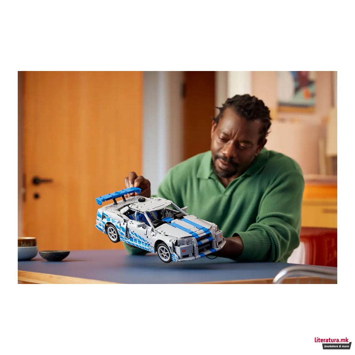 LEGO коцки, Technic, 2 Fast 2 Furious Nissan Skyline GT-R (R34) Car 