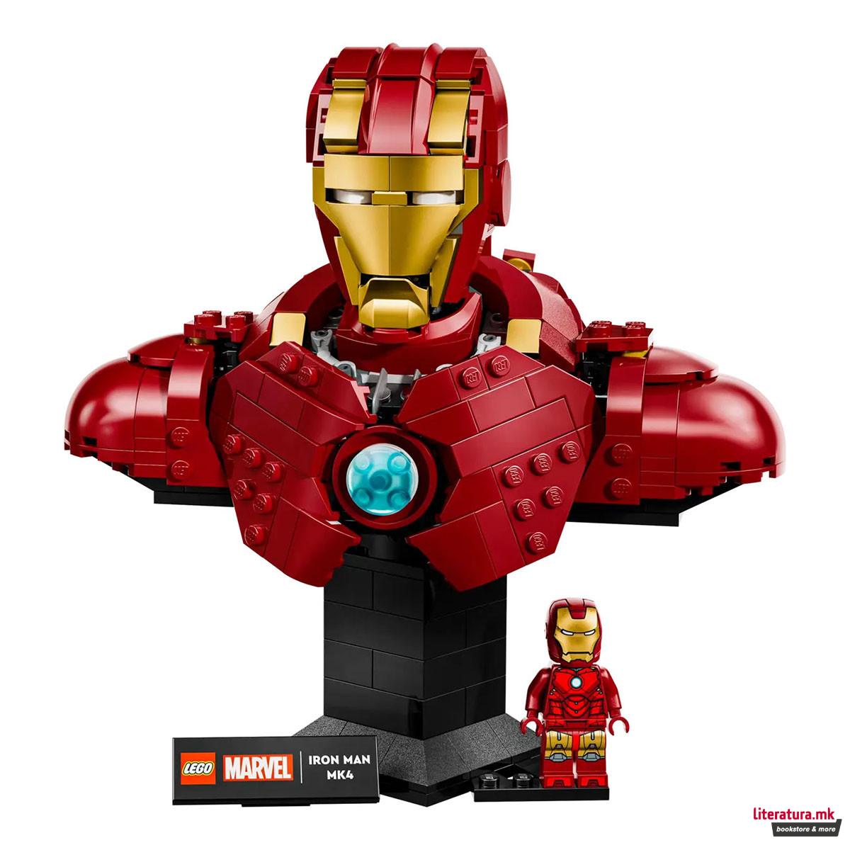 LEGO коцки, Marvel, Iron Man MK4 Bust 