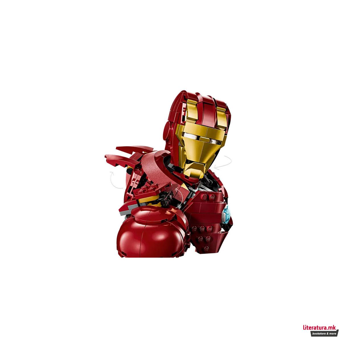 LEGO коцки, Marvel, Iron Man MK4 Bust 