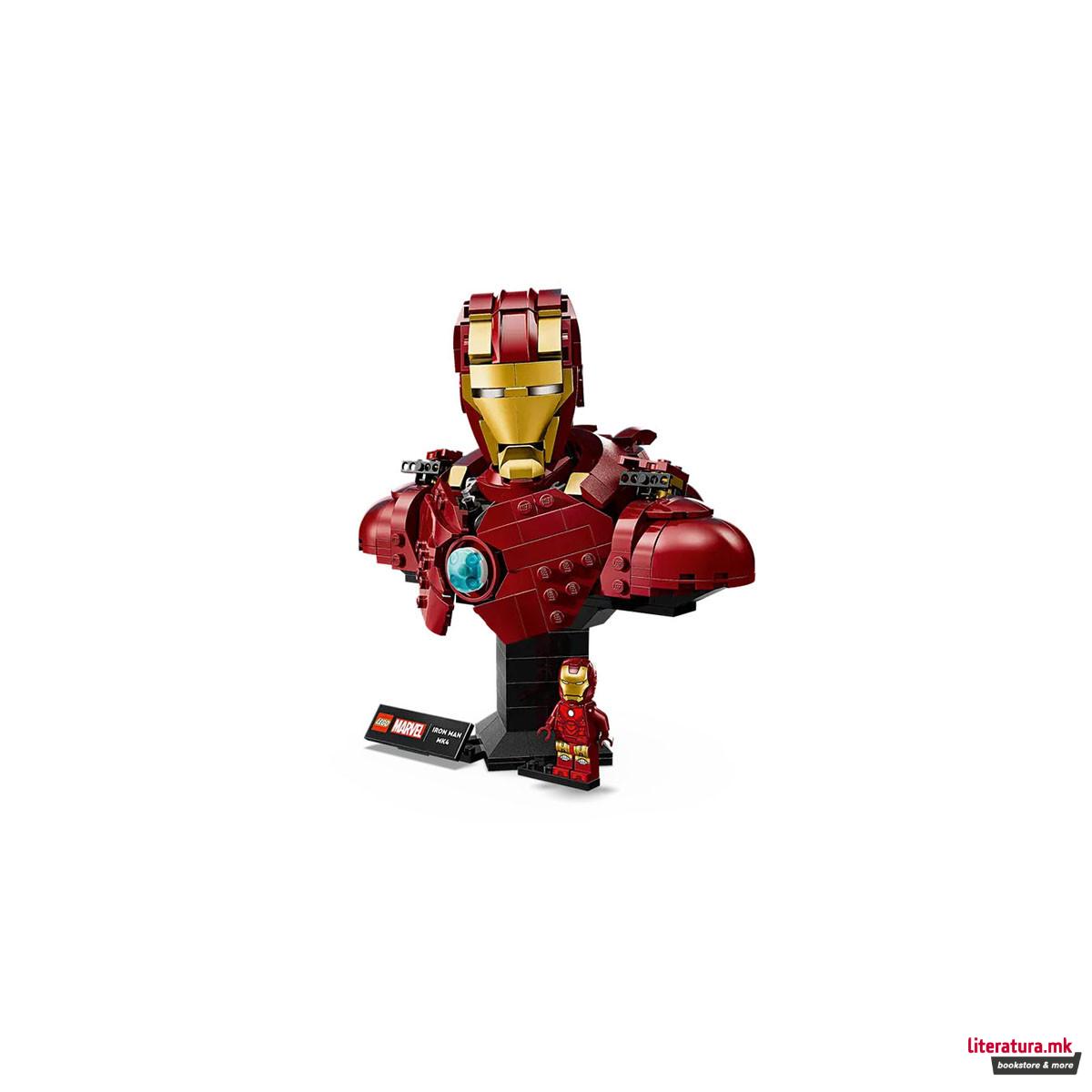 LEGO коцки, Marvel, Iron Man MK4 Bust 