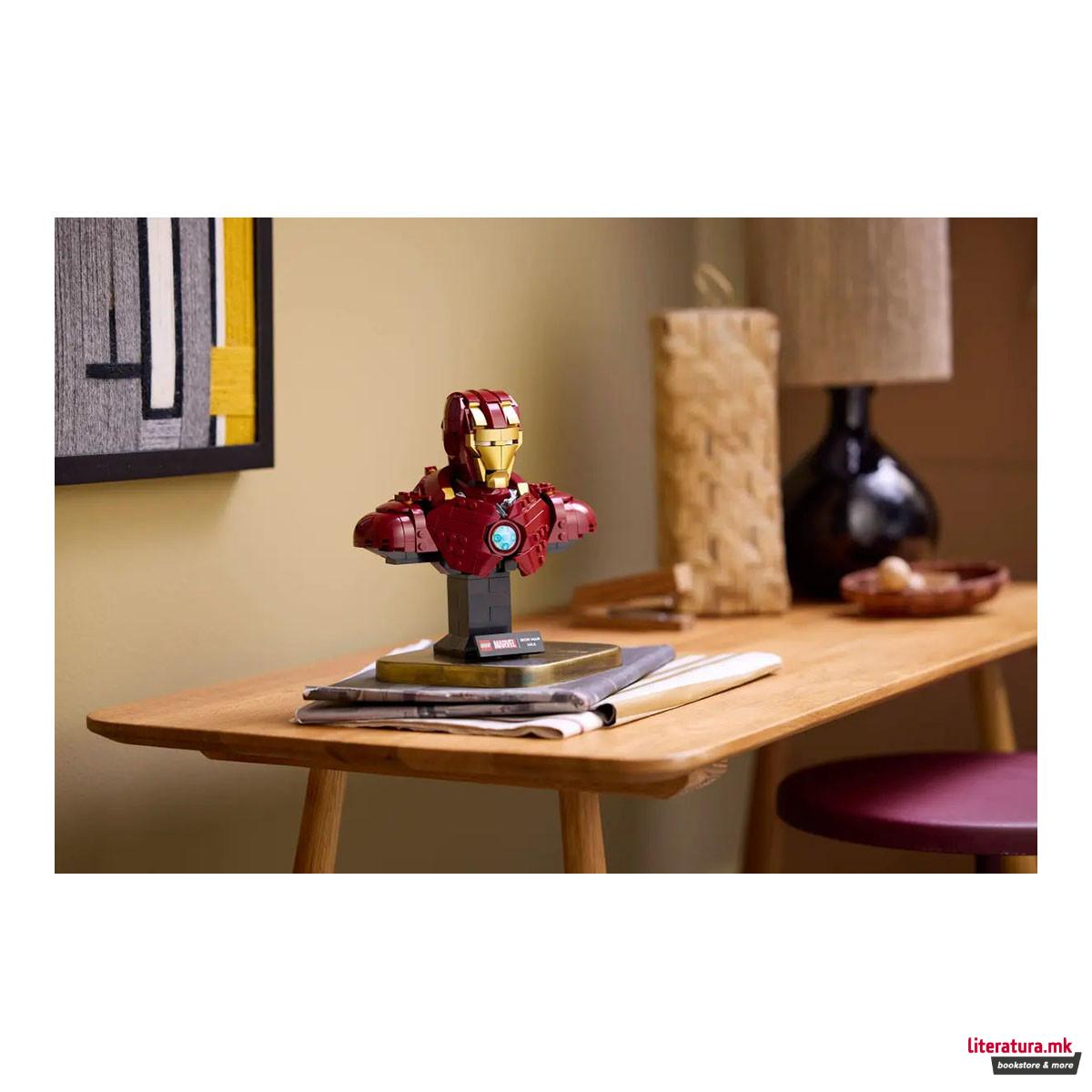 LEGO коцки, Marvel, Iron Man MK4 Bust 